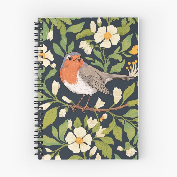 Item preview, Botanical Bird Branch Art designed and sold by Filora Atelier | Bird Art.