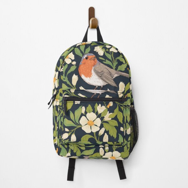 Item preview, Botanical Bird Branch Art designed and sold by Filora Atelier | Bird Art.