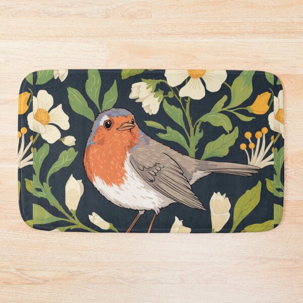 Item preview, Botanical Bird Branch Art designed and sold by Filora Atelier | Bird Art.