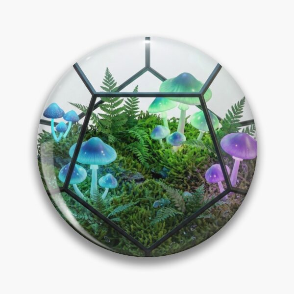 Item preview, Isometric Mushroom Terrarium Cottagecore Forager designed and sold by Mks-Fashion.