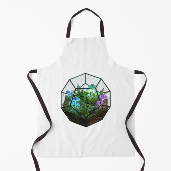 Item preview, Isometric Mushroom Terrarium Cottagecore Forager designed and sold by Mks-Fashion.