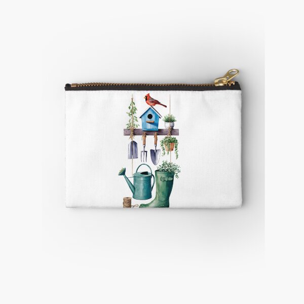 Item preview, Garden Tools Watering Can Birdhouse Cardinal designed and sold by Tiffany Roy.