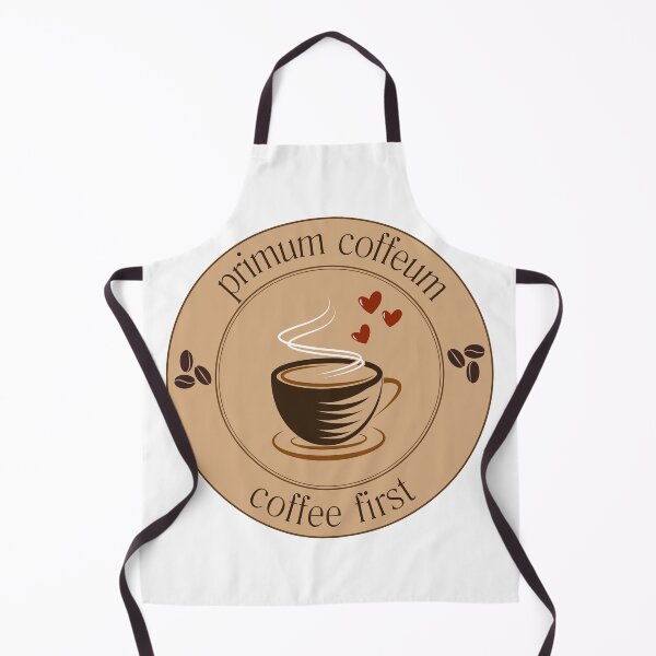 Item preview, Primum Coffeum (Coffee First) Latin phrase designed and sold by AndysTeeShop.