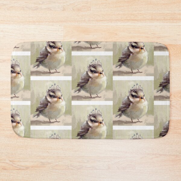 Item preview, Cute Bird Queen Wearing Sparkly Tiara designed and sold by Roy & Tiffany.