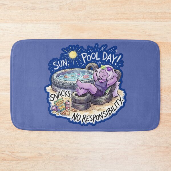 Item preview, Amethyst Summer Pool Day Snacks - Steven Universe designed and sold by 0Zetgest.