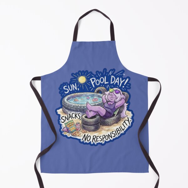 Item preview, Amethyst Summer Pool Day Snacks - Steven Universe designed and sold by 0Zetgest.