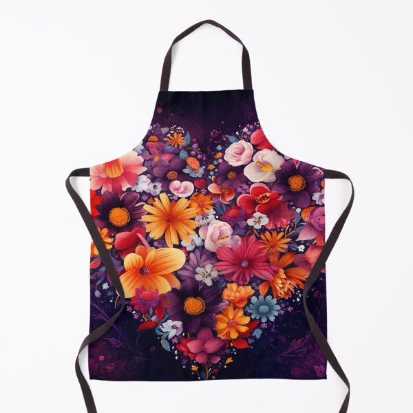 Item preview, Floral Heart Watercolor | Romantic Botanical Bloom Artwork designed and sold by Fei Long Design Hub.
