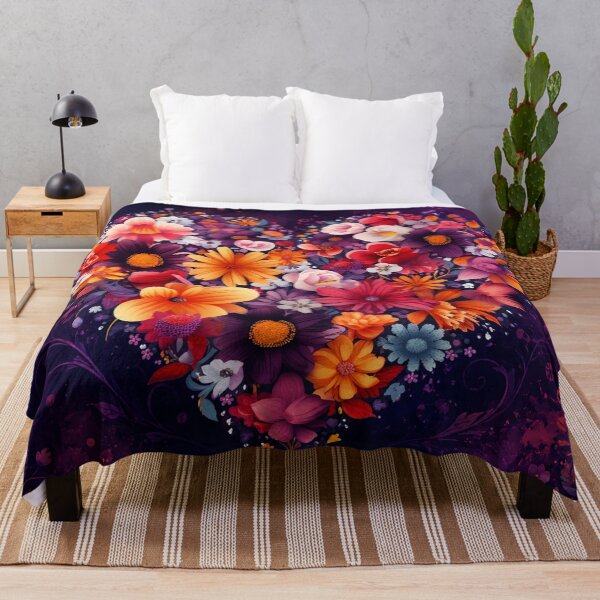 Item preview, Floral Heart Watercolor | Romantic Botanical Bloom Artwork designed and sold by Fei Long Design Hub.
