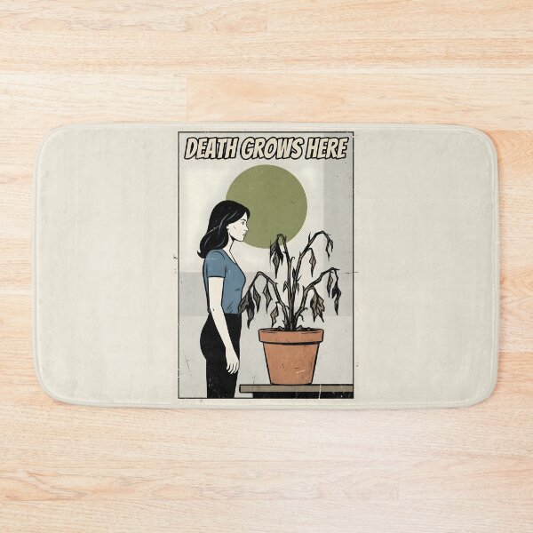 Item preview, Withered Plant Corporate Melancholy Minimalist Poster designed and sold by DuckOddity.