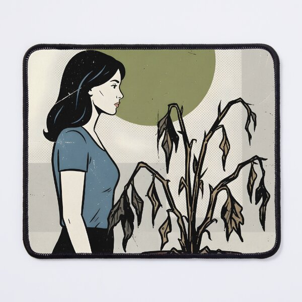 Item preview, Withered Plant Corporate Melancholy Minimalist Poster designed and sold by DuckOddity.