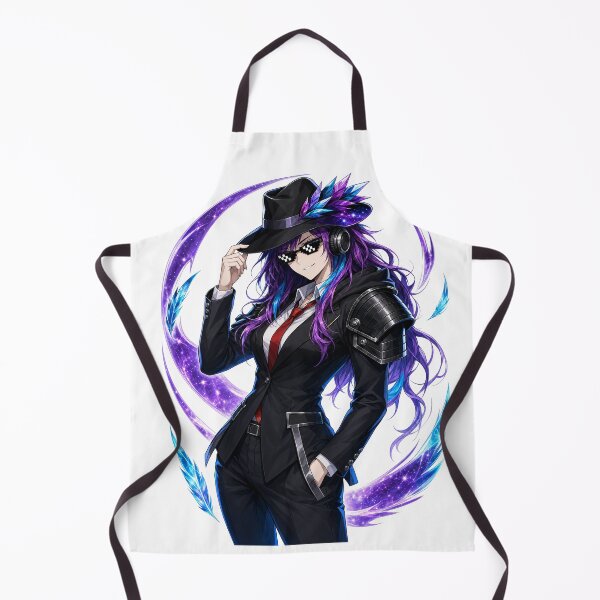 Item preview, Violet Crown Cyber Anime Character Portrait designed and sold by NextLevelThread.