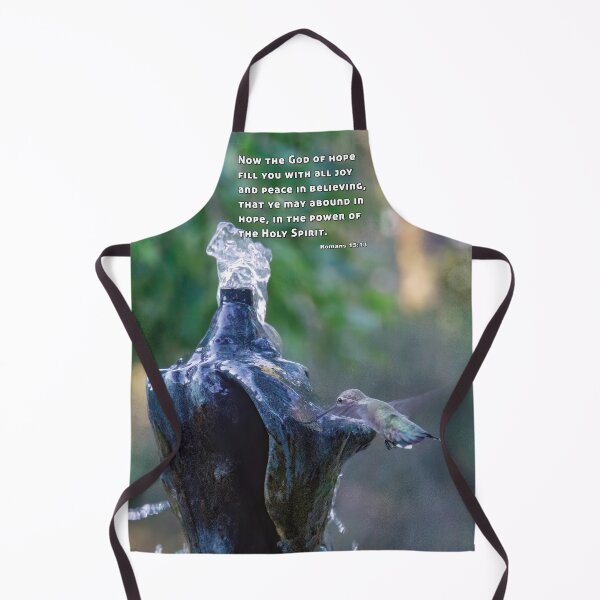 Item preview, God Of Hope Fill You Romans 15 13 - Hummingbird Photograph designed and sold by InsprtnlArtbyDP.
