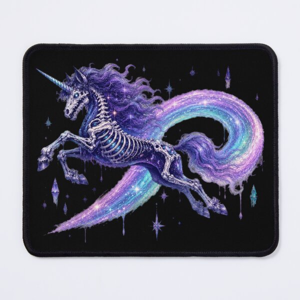 Item preview, Nightmare Unicorn Rainbow II designed and sold by UnicornAndRaven .