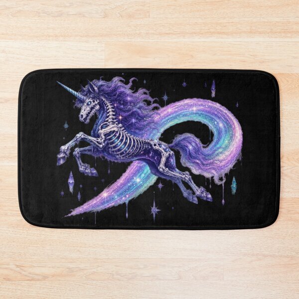 Item preview, Nightmare Unicorn Rainbow II designed and sold by UnicornAndRaven .