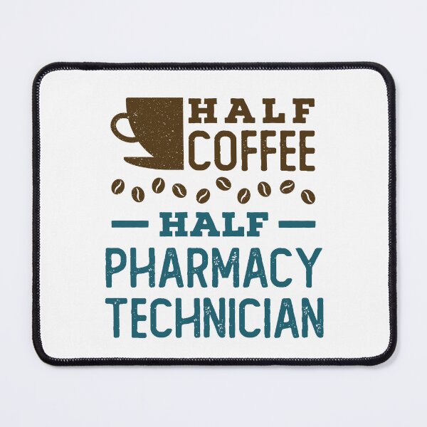 Item preview, Half Coffee Half Pharmacy Technician  designed and sold by jaygo.