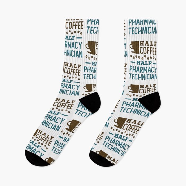 Item preview, Half Coffee Half Pharmacy Technician  designed and sold by jaygo.