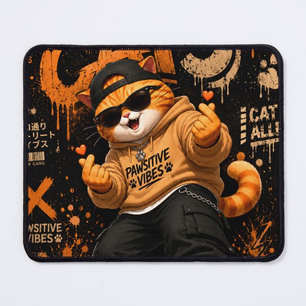 Item preview, Catrio NextGen Ginger Pawsitive Vibes designed and sold by Mindworx21.