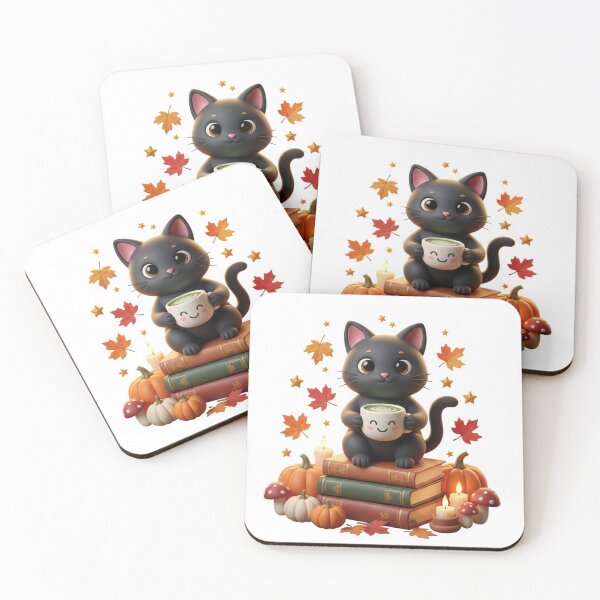 Item preview, Cat Drinking Matcha designed and sold by FatmaAhmed90.