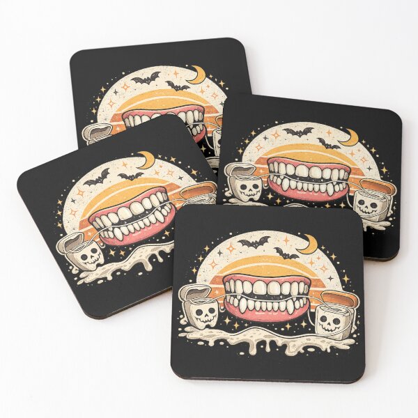 Item preview, Floss Your Fangs Dentist Halloween Gift designed and sold by Corvoria.