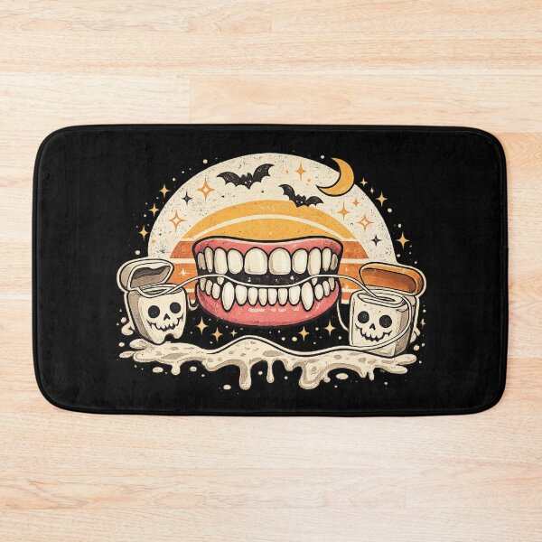 Item preview, Floss Your Fangs Dentist Halloween Gift designed and sold by Corvoria.