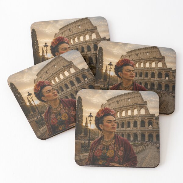 Item preview, Frida Kahlo Coliseo Romano designed and sold by Muycote.