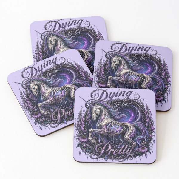 Item preview, Dying to be Pretty Nightmare Unicorn II designed and sold by UnicornAndRaven .