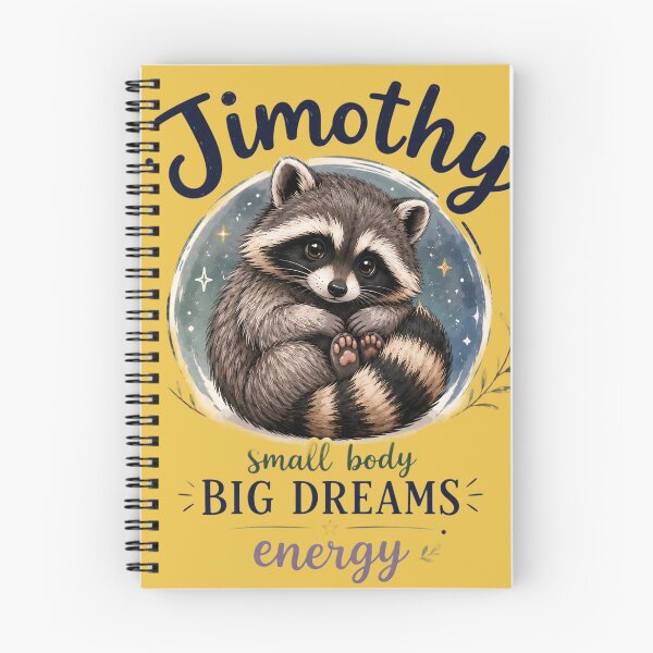 Item preview, Jimothy Cute Raccoon Art | Whimsical Woodland Animal | Cozy Forest Aesthetic | Colorful Digital Illustration designed and sold by Bhaskar Digital Art.