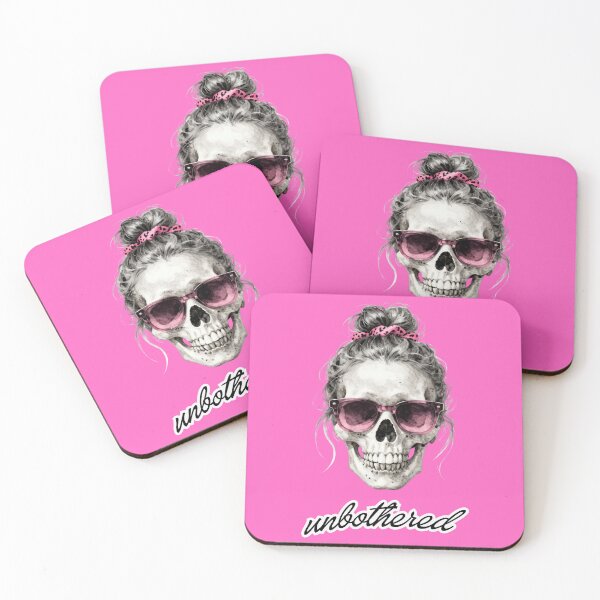 Item preview, Unbothered Mom Skull  designed and sold by threadsjam.