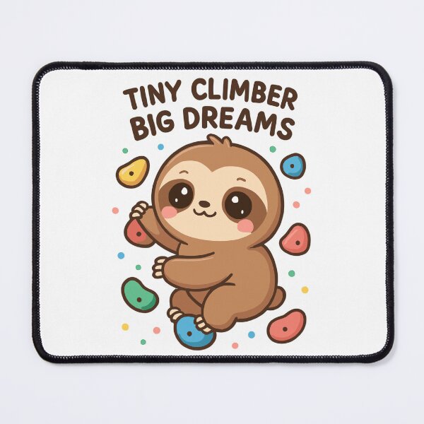 Item preview, Kawaii Sloth Climbing - Tiny Climber Shirt designed and sold by Pineapple-Tree.