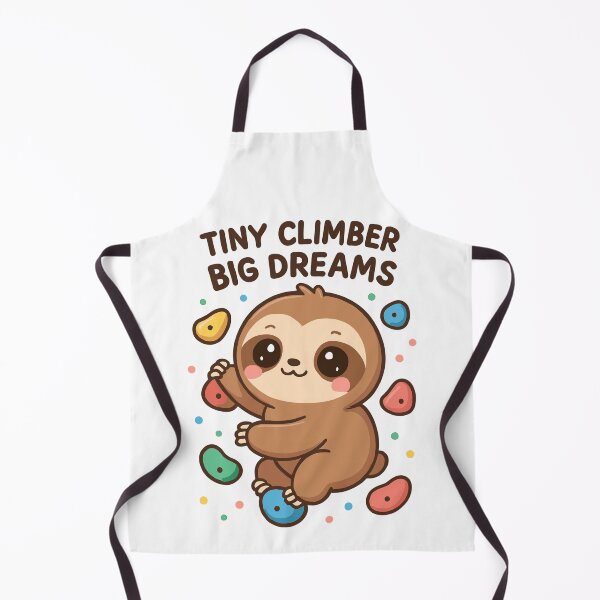 Item preview, Kawaii Sloth Climbing - Tiny Climber Shirt designed and sold by Pineapple-Tree.