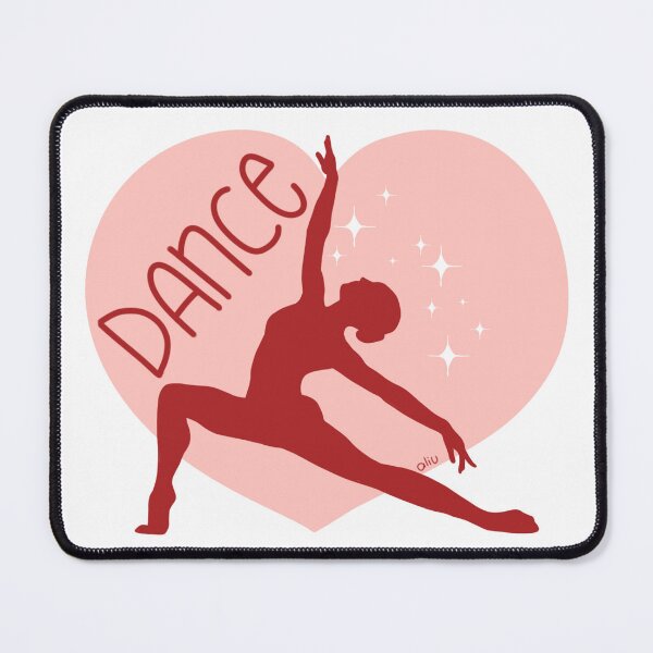 Item preview, Dance Heart Silhouette Red designed and sold by BibidibuDesigns.