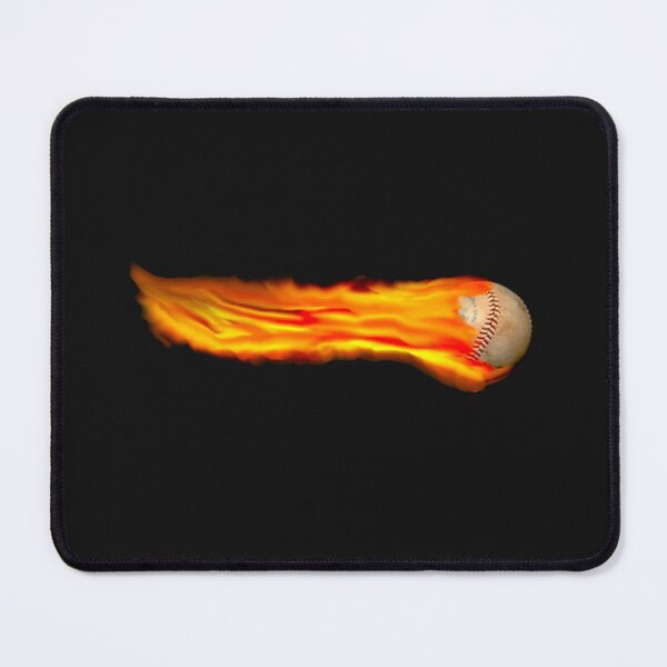Item preview, Flaming Baseball designed and sold by MrMonroe007 | Decor Dorm Office Graphic Generation XYZ.