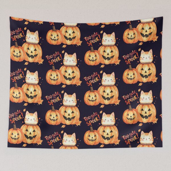 Item preview, Halloween Kitty, too cute to spook designed and sold by LiskoDesign.