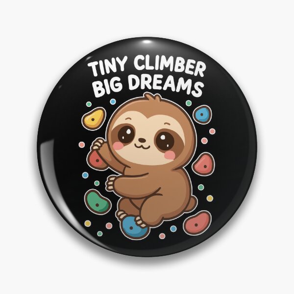 Item preview, Kawaii Sloth Climbing - Tiny Climber Shirt designed and sold by Pineapple-Tree.