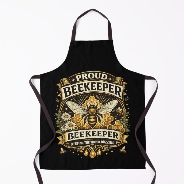 Item preview, Proud Beekeeper Keeping Bees designed and sold by Mohamedeinoo.