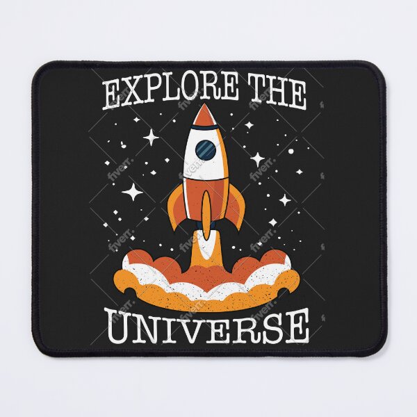 Item preview, Retro Rocket Launch Space Adventure Design designed and sold by NexoraOfficial.