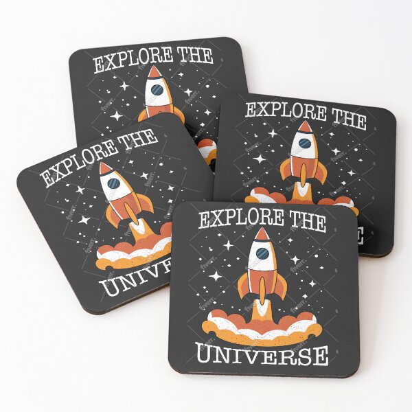 Item preview, Retro Rocket Launch Space Adventure Design designed and sold by NexoraOfficial.