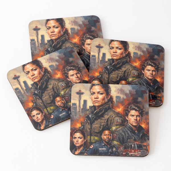 Item preview, Station 19 Firefighter Drama Fine Art Tribute designed and sold by Art's Diner.