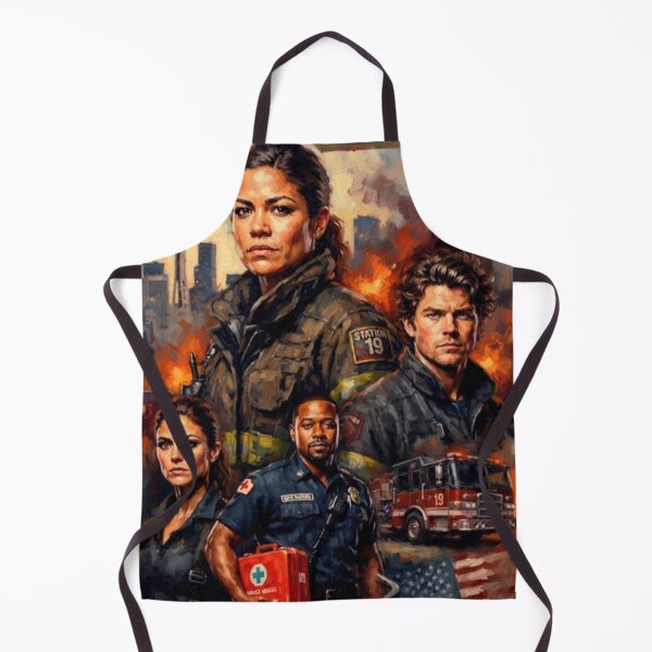 Item preview, Station 19 Firefighter Drama Fine Art Tribute designed and sold by Art's Diner.