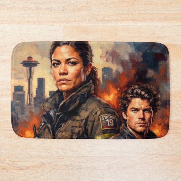 Item preview, Station 19 Firefighter Drama Fine Art Tribute designed and sold by Art's Diner.