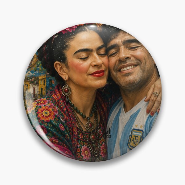 Item preview, Maradona Frida Kahlo designed and sold by Muycote.