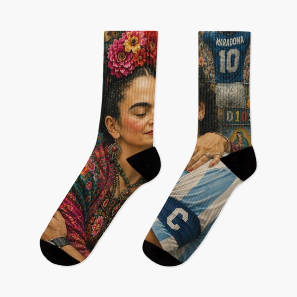 Item preview, Maradona Frida Kahlo designed and sold by Muycote.