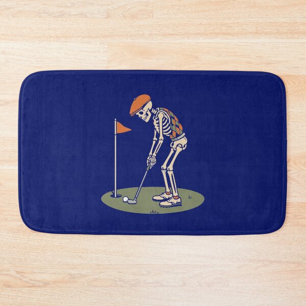 Item preview, Golf Halloween Old Skeleton In Beret Playing Golf Player Funny designed and sold by alenaz.