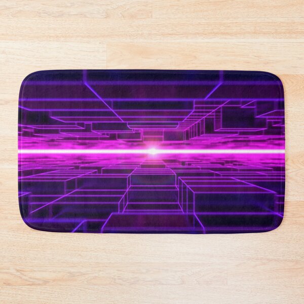 Item preview, Blue to Magenta Horizontal Parallel Blocks designed and sold by Electric Shock!! Design.