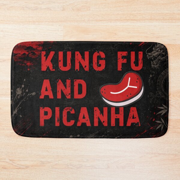 Item preview, Kung Fu and Picanha | Funny Martial Arts BBQ designed and sold by Fei Long Design Hub.