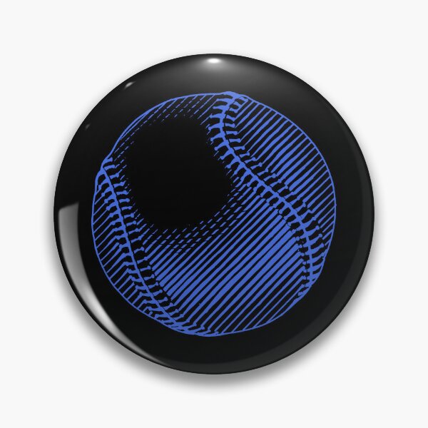 Item preview, Vintage Royal Blue baseball designed and sold by pattern-archive.