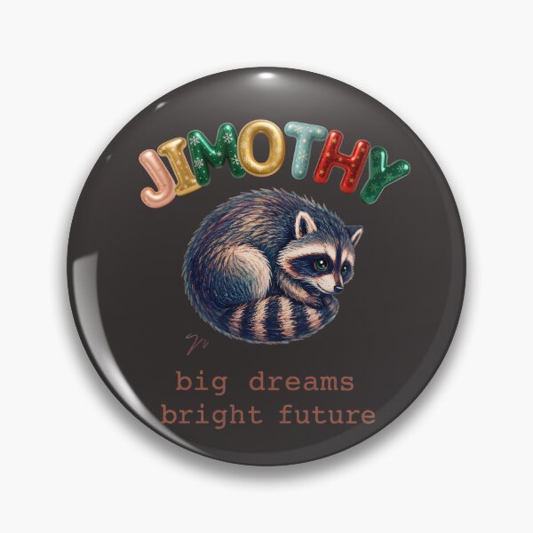 Item preview, Jimothy Cute Raccoon Art | Whimsical Woodland Animal | Cozy Forest Aesthetic | Colorful Digital Illustration designed and sold by Bhaskar Digital Art.