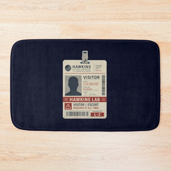 Item preview, Hawkins Lab Visitor Badge System designed and sold by agearb.