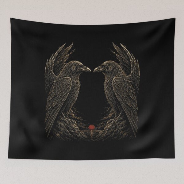 Item preview, Shared Void — Twin Ravens and the Space Between designed and sold by OblivionRise.