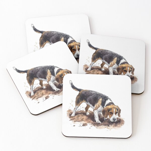 Item preview, Beagle Dog | Cute Puppy Aesthetic Art designed and sold by Mandayartstudio.